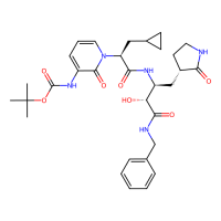 Tert-butyl (1-((S)-1-(((S)-4-(benzylamino)-3,4-dioxo-1-((S)-2-oxopyrrolidin-3-yl)-butan-2-yl)ami-no)-3-cyclopropyl-1-oxopropan-2-yl)-2-oxo-1,2-dihydropyridin-3-yl)carbamate,Moligand™,阿拉丁