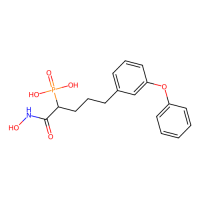 [1-(hydroxyamino)-1-oxo-5-(3-phenoxyphenyl)pentan-2-yl]phosphonic acid，Moligand™，阿拉丁