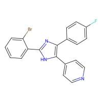 4-[2-(2-bromophenyl)-4-(4-fluorophenyl)-1H-imidazol-5-yl]Pyridine，384820-17-1，阿拉丁