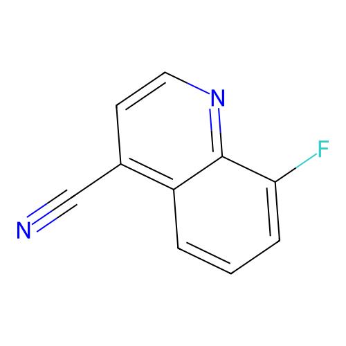 4-Quinolinecarbonitrile, 8-fluoro-,949535-30-2,阿拉丁产品图
