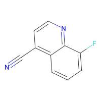 4-Quinolinecarbonitrile, 8-fluoro-，949535-30-2，阿拉丁