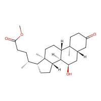 methyl (4R)-4-[(5S,7R,8R,9S,10S,13R,14S,17R)-7-hydroxy-10,13-dimethyl-3-oxo-1,2,4,5,6,7,8,9,11,12,14,15,16,17-tetradecahydrocyclopenta[a]phenanthren-17-yl]pentanoate，14772-96-4，阿拉丁