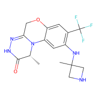 (1R)-1-methyl-9-[(3-methylazetidin-3-yl)amino]-8-(trifluoromethyl)-3,5-dihydro-1H-[1,2,4]triazino[3,4-c][1,4]benzoxazin-2-one，Moligand™，阿拉丁