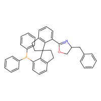 (4S)-2-[(1S)-7'-(二苯基膦)-2,2',3,3'-四氢-1,1'-螺二[1H-茚]-7-基]-4,5-二氢-4-苄基恶唑，913829-88-6，97%，阿拉丁
