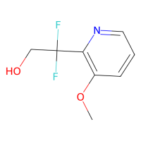 57 22-二氟-2-(3-甲氧基吡啶-2-基)乙-1-醇,2228608-88-4,95%,阿拉丁