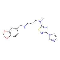 N'-benzo[1,3]dioxol-5-ylmethyl-N-(3-imidazol-1-yl-[1,2,4]thiadiazol-5-yl)-N-methyl-propane-1,3-diamine，阿拉丁