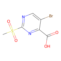 2-甲砜基-5-溴-4-嘧啶甲酸，30321-94-9，95%，阿拉丁