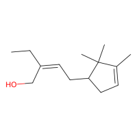 (E)-2-乙基-4-(2,2,3-三甲基环戊-3-烯-1-基)丁-2-烯-1-醇，106185-75-5，≥90%(GC)，阿拉丁