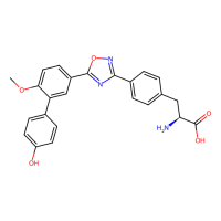 (S)-2-amino-3-(4-(5-(4′-hydroxy-6-methoxy-[1,1′-biphenyl]-3-yl)-1,2,4-oxadiazol-3-yl)phenyl)propanoic acid，Moligand™，阿拉丁