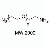 Azide-PEG-amine,MW 2000,阿拉丁