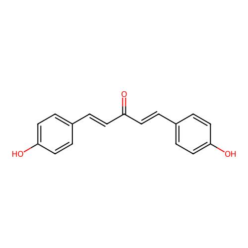 1,5-Bis(4-hydroxyphenyl)penta-1,4-dien-3-one,3654-49-7,阿拉丁产品图