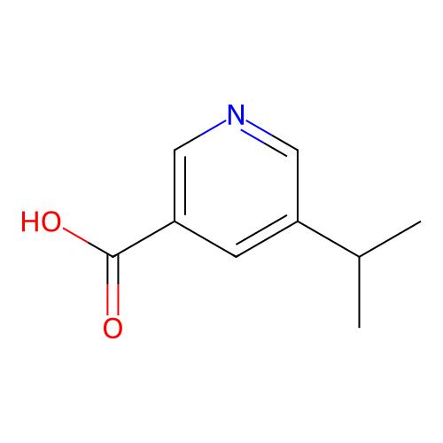 5-异丙基吡啶-3-羧酸,73591-69-2,≥97%,阿拉丁产品图
