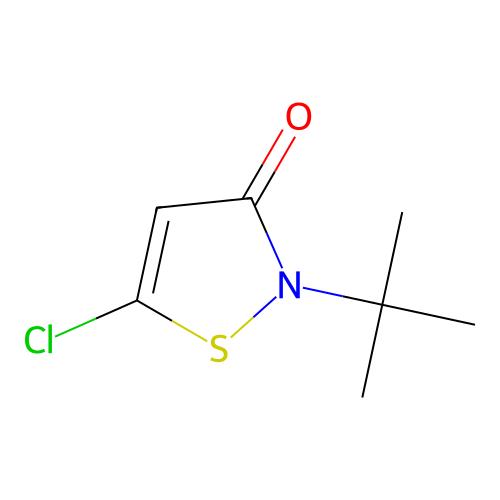 2-(tert-Butyl)-5-chloroisothiazol-3(2H)-one,850314-12-4,阿拉丁产品图