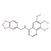 4-((3,4-(Methylenedioxy)benzyl)amino)-6,7,8-trimethoxyquinazoline,150450-00-3,阿拉丁