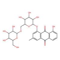 大黄酚-1-O-β-龙胆二糖苷，54944-38-6，≥96%，阿拉丁