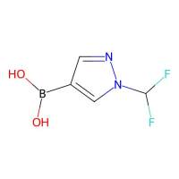 (1-(二氟甲基)-1H-吡唑-4-基)硼酸，1312693-57-4，≥98%，阿拉丁