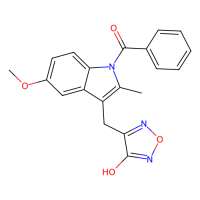 4-[(1-benzoyl-5-methoxy-2-methyl-1H-indol-3-yl)methyl]-1,2,5-oxadiazol-3-ol，Moligand™，阿拉丁