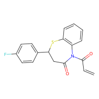 5-Acryloyl-2,3-dihydro-2-(4-fluorophenyl)-1,5-benzothiazepin-4(5H)-one，Moligand™，阿拉丁