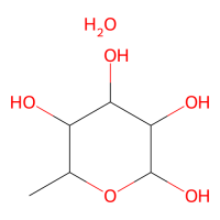 α-L-鼠李糖一水合物,6155-35-7,10mM in DMSO,阿拉丁