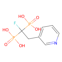 [1-fluoro-1-phosphono-2-(pyridin-3-yl)ethyl]phosphonic acid，Moligand™，阿拉丁
