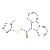1-Carbazol-9-yl-2-[(4-methyl-1,2,4-triazol-3-yl)sulfanyl]ethanone，353248-74-5，阿拉丁
