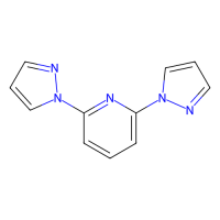 2,6-二(1-吡唑基)吡啶，123640-38-0，≥98%(HPLC)，阿拉丁