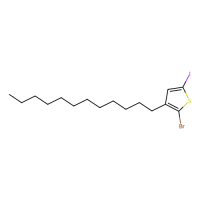 2-溴-3-十二烷基-5-碘噻吩 (含稳定剂铜屑),306769-48-2,≥95%(HPLC),阿拉丁