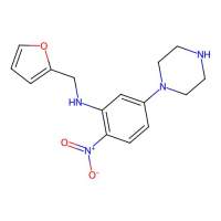 N-(furan-2-ylmethyl)-2-nitro-5-piperazin-1-ylaniline,347310-73-0,阿拉丁