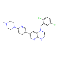 1-[(2,5-dichlorophenyl)methyl]-7-[6-(4-methylpiperazin-1-yl)pyridin-3-yl]-3,4-dihydro-2H-pyrido[2,3-b]pyrazine，Moligand™，阿拉丁