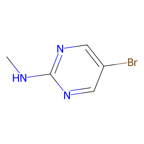 5-溴-2-(甲基氨基)嘧啶，31402-54-7，≥98%，阿拉丁产品图