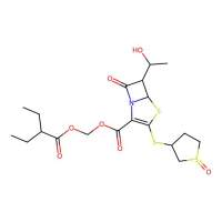 4-Thia-1-azabicyclo(3.2.0)hept-2-ene-2-carboxylic acid, 6-((1R)-1-hydroxyethyl)-7-oxo-3-(((1R,3S)-tetrahydro-1-oxido-3-thienyl)thio)-, (2-ethyl-1-oxobutoxy)methyl ester, (5R,6S)-，阿拉丁