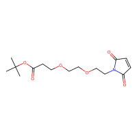 Mal-PEG2-t-butyl ester，1374666-31-5，≥98%，阿拉丁