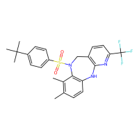 6-(4-tert-butylphenyl)sulfonyl-7,8-dimethyl-2-(trifluoromethyl)-5,11-dihydropyrido[3,2-c][1,5]benzodiazepine，Moligand™，阿拉丁