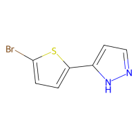 5-(5-溴噻吩-2-基)-1H-吡唑,166196-67-4,97%,阿拉丁