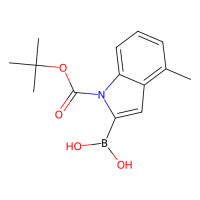 N -(叔-丁氧羰基)-4-甲基吲哚-2-硼酸,352359-21-8,阿拉丁