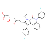 (3R,5R)-7-[5-(3-fluorophenyl)-1-(4-fluorophenyl)-4-oxo-3-(propan-2-yl)-3H,4H,5H-pyrrolo[2,3-c]quinolin-2-yl]-3,5-dihydroxyheptanoate，Moligand™，阿拉丁
