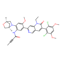 N-[5-[3-(2,6-dichloro-3,5-dimethoxyphenyl)-1-ethyl-2-oxo-1,6-naphthyridin-7-yl]-4-methoxy-2-[(1R,4R)-2-oxa-5-azabicyclo[2.2.1]heptan-5-yl]phenyl]but-2-ynamide，Moligand™，阿拉丁