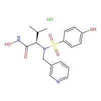 (2R)-2-[(4-hydroxyphenyl)sulfonyl-(3-pyridylmethyl)amino]-3-methyl-butanehydroxamic acid hydrochloride，779342-04-0，阿拉丁