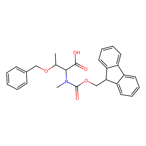 Fmoc-N-Me-Thr(Bzl)-OH，198561-81-8，≥98.0% (HPLC)，阿拉丁产品图