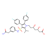 (3R,5R)-7-[4-[[3-(2-amino-2-oxoethyl)phenyl]sulfamoyl]-2,3-bis(4-fluorophenyl)-5-propan-2-ylpyrrol-1-yl]-3,5-dihydroxyheptanoic acid，Moligand™，阿拉丁