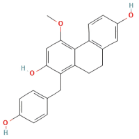 1-(4-羟苄基)-4-甲氧基-9,10-二氢菲-2,7-二醇,87530-26-5,≥98%,阿拉丁