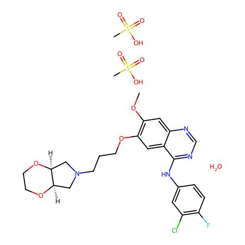 Larotinib mesylate hydrate，2097129-93-4，≥98%，阿拉丁产品图