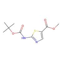2-((叔丁氧基羰基)氨基)噻唑-5-羧酸甲酯，745078-03-9，≥98%，阿拉丁