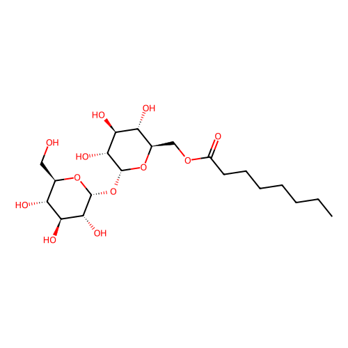 海藻糖6-辛酸酯,64622-90-8,≥95.0%(GC),阿拉丁产品图
