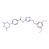 AZD4547,1035270-39-3,Moligand™, 10mM in DMSO,阿拉丁