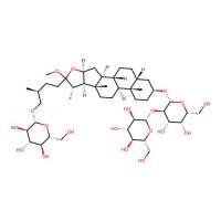 Anemarsaponin E，136565-73-6，10mM in DMSO，阿拉丁