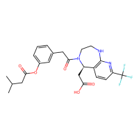 2-[(5R)-4-(2-{3-[(3-methylbutanoyl)oxy]phenyl}acetyl)-8-(trifluoromethyl)-1H,2H,3H,4H,5H-pyrido[2,3-e][1,4]diazepin-5-yl]acetic acid，Moligand™，阿拉丁