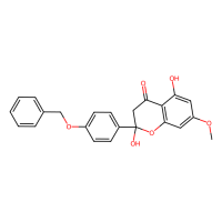 2-[4-(benzyloxy)phenyl]-2,5-dihydroxy-7-methoxy-3,4-dihydro-2H-1-benzopyran-4-one，Moligand™，阿拉丁