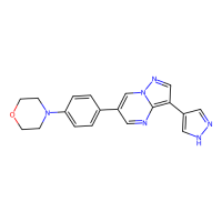 4-[4-[3-(1H-pyrazol-4-yl)pyrazolo[1,5-a]pyrimidin-6-yl]phenyl]morpholine，Moligand™，阿拉丁