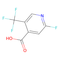 2-氟-5-(三氟甲基)异烟酸,1227574-99-3,≥95%,阿拉丁